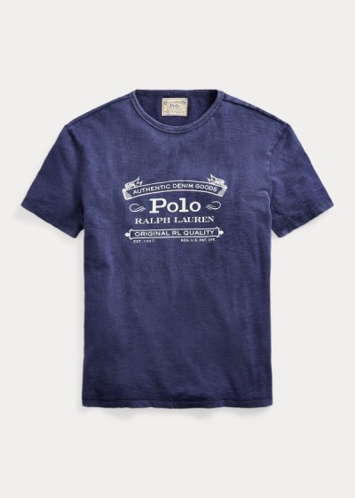 Men's Polo Ralph Lauren Classic Fit Graphic T Shirts | 341207OPB